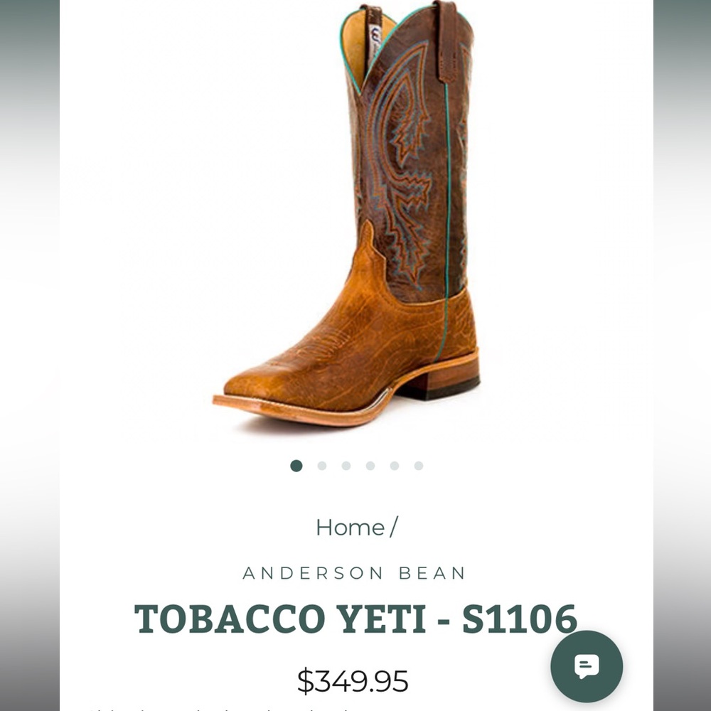 Anderson Bean Tobacco Yeti Boots